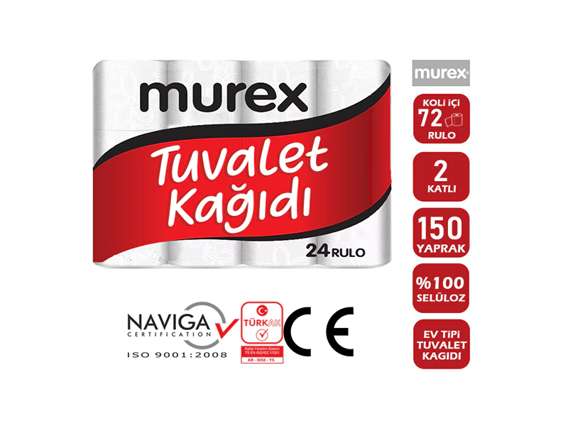 Murex Ev Tipi Tuvalet Kağıdı 24'lü ürün görseli