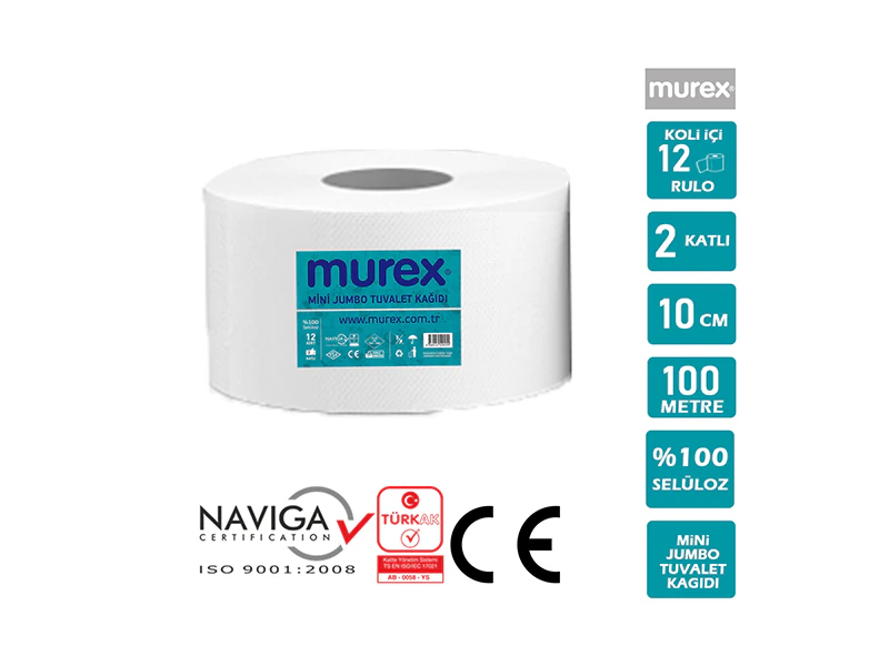 Murex Mini Jumbo Tuvalet Kağıdı 100 m ürün görseli