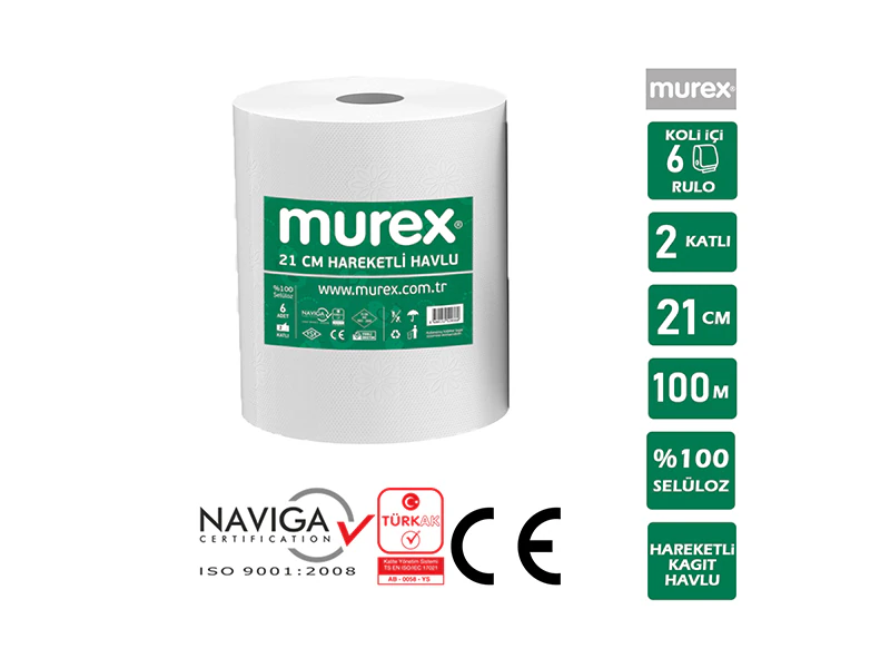 Murex 21 cm Hareketli Havlu 100 m ürün görseli